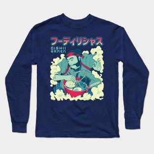 Foodilicious - Ukiyo Samurai Ramen Long Sleeve T-Shirt